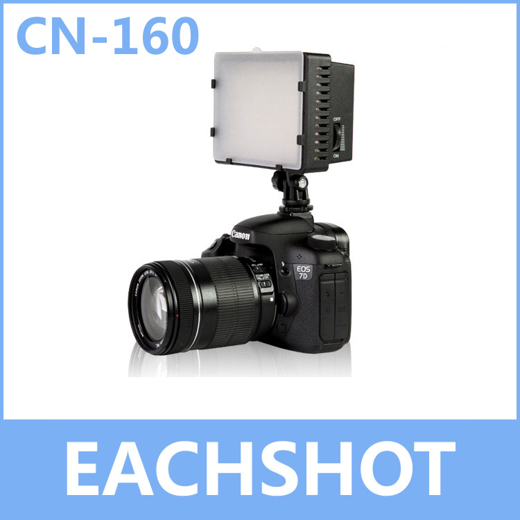 Nanguang CN 160 CN 160 LED Video Camera Light DV Camcorder Photo Lighting 5400K For Canon