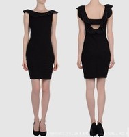 Tight Black Dress on Black Dress Mini Casual Dresses O Neck Sleeveless Tank Tight Vintage