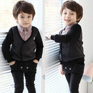 تشكيلة جميلة Wholesale-Free-shipping-Primary-school-students-Boys-clothing-long-sleeve-set-autumn-2013-outerwear-casual-sports