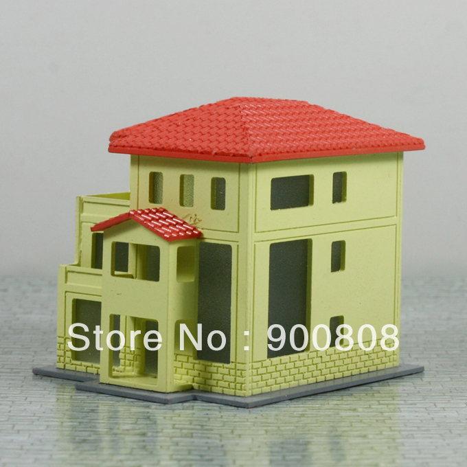  of-1-200-Z-SCALE-MODEL-TRAINS-PLASTIC-HOUSE-BUILDING-KIT-JS01-025.jpg
