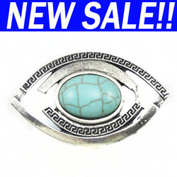 Silver Evil eyes resizable women mem Rings new Natural Turquoise stones jewellery rig-e45(China (Mainland))