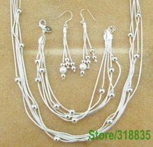 frete grátis gy-pt035 define prata grossista moda jóias define como imagem( colar pulseira brinco anel) amaa jdha ruqa(China (Mainland))
