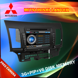 Car Audio system for Mitsubishi Lancer with 3G/GPS/BT/TV/RDS/USB/SD/DVD/CD/IPOD/Canbus/Free shipping(China (Mainland))