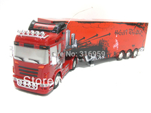 New US RC Truck Large Size Long Radio Control Truck Automatic Detachable Contrainer truck Model electronic