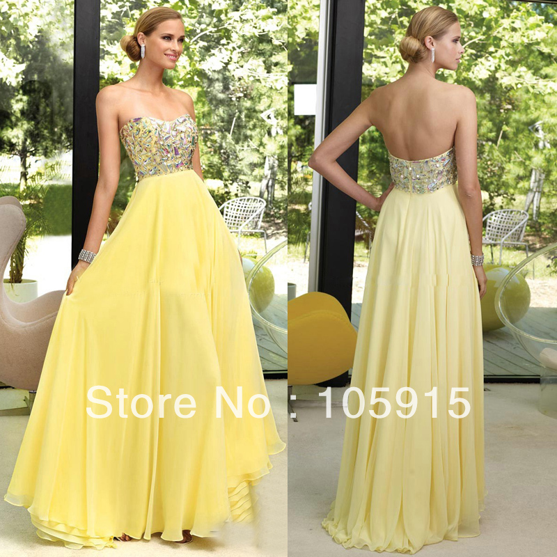 vestidos de noche largos elegantes brillantes