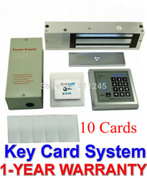 1100 LBs Kit Electric Door Lock Magnetic Access Control ID Card Password System Free Shipping(China (Mainland))