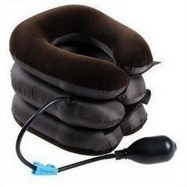 air neck traction (half flannel, three layer, one tube, plastic valve)(China (Mainland))