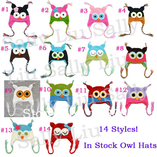 pattern with Earflaps Hat Toddler Crochet hat Caps beanie Animal Infant earflaps Beanie Hat  Owl Pattern