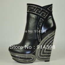 hot sell sexy Women’s boots Fashion boot  High heel shoes  wedge crystal platform