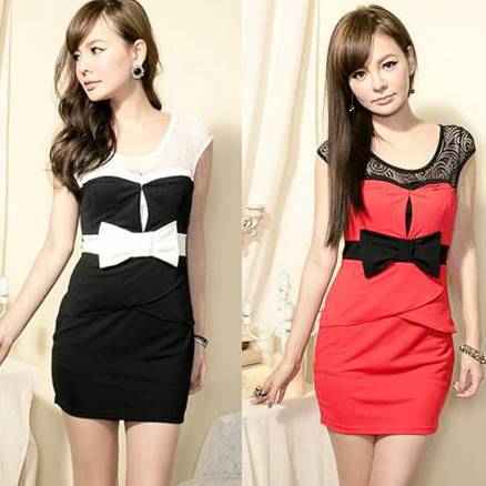 Club Dress on Sexy Club Dress Lace Shoulder Asymmetry Hip Tunnelled Pleural Dress