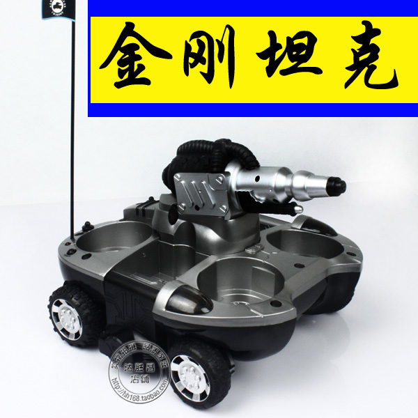 Acqua ad alta velocit&agrave; dell'automobile 4x4 di telecomando della direzione del carro armato anfibio del rc dell'acqua del ultralarge del carro armato di Rc