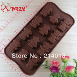 (( Holiday normal delivery )) Many expressions robot chocolate Manufacture Mold Quality assurance of FDA (CH020)(China (Mainland))