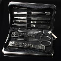 Stainless Steel Nail Clipper File Manicure kit tweezers Ear Pick scissors GS838 Free shipping& Wholesale(China (Mainland))