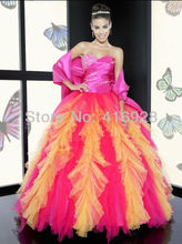 Newest Stunning Sweetheart Beading Tulle Quinceanera Dresses