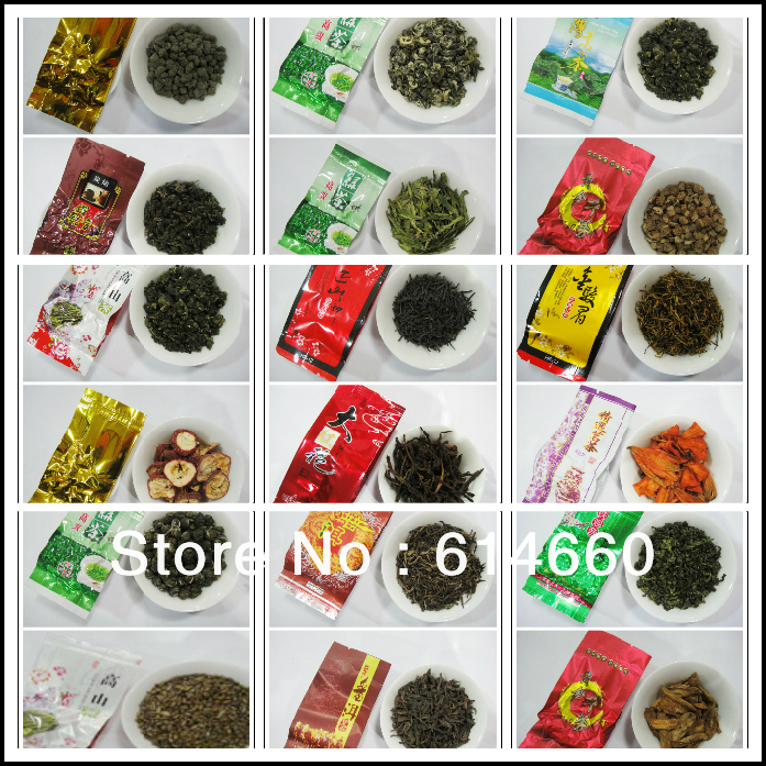 20 Different Flavor Famous Tea Chinese Tea Free shipping