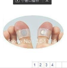 Free Shipping Guaranteed 100% New Magnetic Silicon Foot Massage Toe Ring Weight Loss Slimming Easy&Healthy Wholesale/Retail(China (Mainland))
