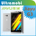 Free HK post shipping Silver Jiayu G3 4.5" IPS Retina screen 1280x720 Gorilla Glass Dual Core MTK6577 1Ghz 2750mAh 3G Smartphone