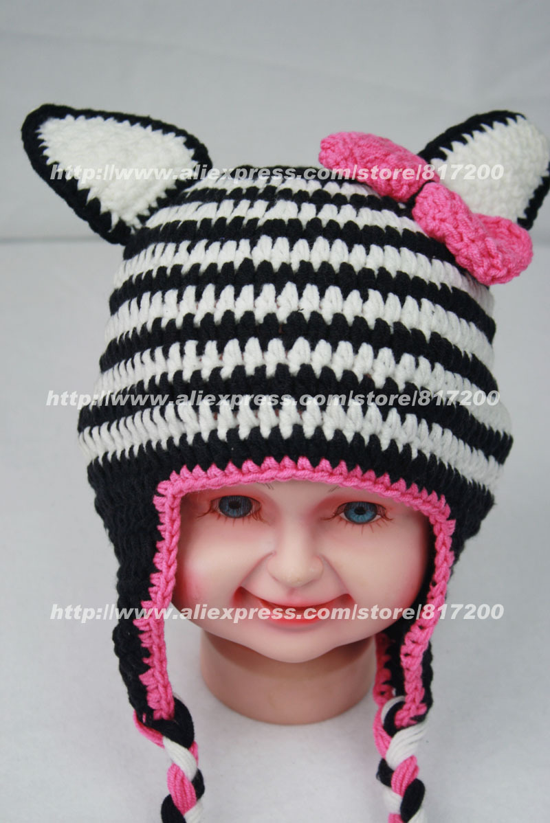 baby  beanie knitting pattern.jpg hats beanie hats animal fabric zebra zebra girl cutest