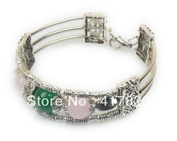# POPULAR AROUND THE WORLD Free. Shipping Tibetan silver bracelet M J wholesale purchase.(China (Mainland))