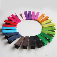 Colorful Ribbon Hair Clips , Baby Head Wear Hair accessories Hairclips CTCL003