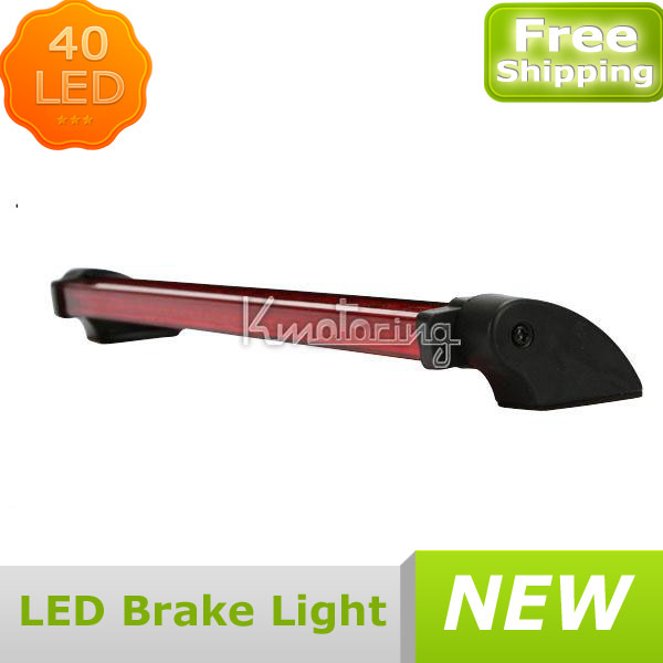 High Power Red 40 LED Car Auto Vehicle 3rd Brake Stop Tail Light Lamp Bulb 12V,Factory Price With FREE Shipping Car Brake Lamp(China (Mainland))