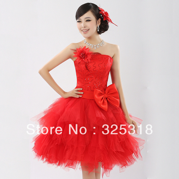 red dress for party