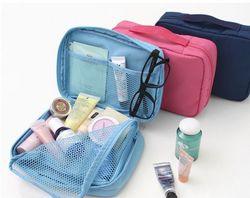 free shipping Folding Multi-function travel/ Make Up Cosmetic Bag women waterproof wash gargle Container Case(China (Mainland))