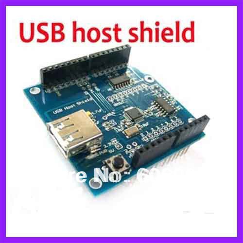 USB Host Shield for Arduino Suppot Google ADK UNO MEGA Free Shipping Wholesale Retail