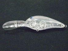 Fishing Lure Blank Crankbait Unpainted Hard Bait Fresh Water Shallow Water Bass Walleye Lure Bodies Fishing
