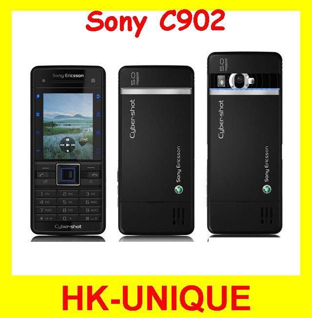 original Sony Ericsson C902 Russian keyboard 3G network 5MP camera cell phones in stock one year
