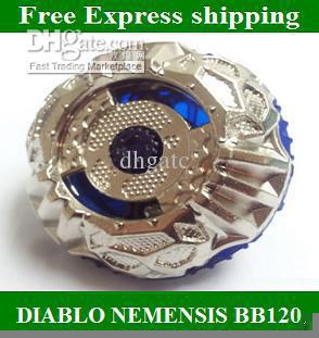 Christmas gifts Beyblade Metal Fight 4D System BB120 DIABLO NEMENSIS NEWkiads toys(China (Mainland))