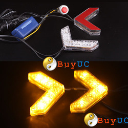 New Yellow LED Car Mirror Arrow Turn Signal Safe Light(China (Mainland))