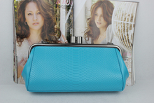 2013 day clutch genuine leather clutch candy color women’s bag chain bag day clutch handbag clutch bag