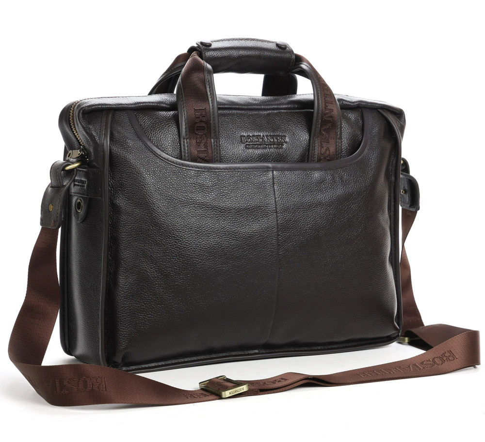 2014 New P.kuone Men Bag Brand Handbag Genuine Leather Bags Cowhide