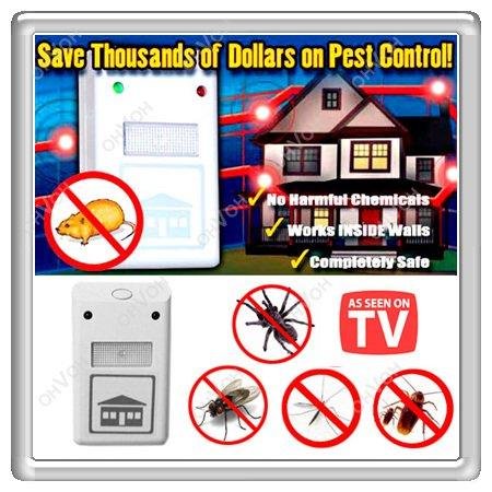 S5Y Electronic Rodent Mouse Pest Stop Control Repeller Cockroach Trap Killer New(China (Mainland))