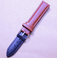 Wholesale 20pcs lots high quality 22MM genuine leather Watch bands brown black coffee 3 color available