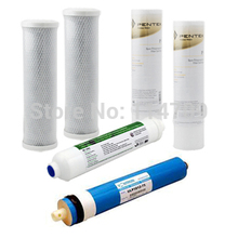 Replacement water filter cartridge 75gpd Coconut based carbon bloack