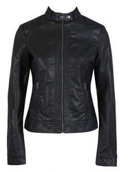 The subsection, single Pimkie washed PU leather motorcycle jacket Slim female short paragraph leather large size wholesale(China (Mainland))