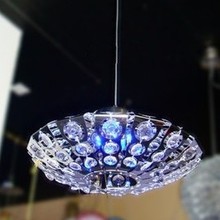 2013 Stainless steel crystal chandelier light lighting lamps dia 37cm