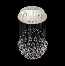 Guranteed 100 D300 H500 contemporary crystal chandelier crystal lighting free shipping 3 lights