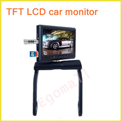 8.5" Central Armrest TFT LCD car Monitor with DVD Player Freeshipping(China (Mainland))
