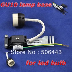 Christmas, 20pcs/lot,GU10 led lamp base holder socket for led light/bulb,Ceramic,Wholesales,Dropshipping(China (Mainland))