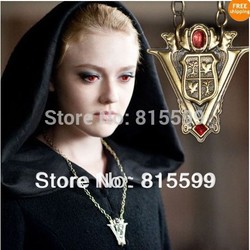 FREE SHIPPING! Twilight Character Replica Jewelry Cosplay Volturi Necklace New Moon Gift 2013 movie jewelry(China (Mainland))