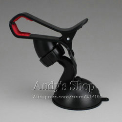 Universal Car Windshield Mount Holder Bracket For Samsung Galaxy Note 2 N7100 Galaxy S3 S4, Stand For HTC Smartphone(China (Mainland))