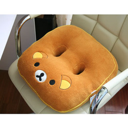 Cartoon butt-lifting cushion sub computer cushion thickening seatpad car booster cushion bench chair cushion(China (Mainland))