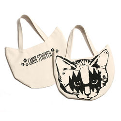 2013 New Arrival Janpan Brand Canvas Black Cat Shape Animal Printed Shopping Handbags / Storage Bag / Travel Bags Free Shipping(China (Mainland))
