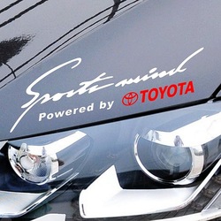 Sports Mind Power Decal sticker paster tags emblem Car modification Car stickers wholesale(China (Mainland))
