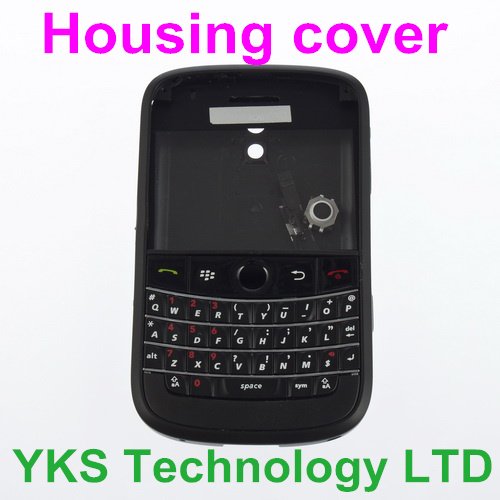 New arrival Black Bold mobile phone Housing Cover+ trackball for berry 9000 Hot(China (Mainland))