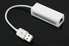 New USB 2.0 to Rj45 Lan Ethernet Network Adapter For Apple Mac Win7 Windows 7