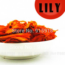Lily Tea Premium Fragrant Dried Loose Big Orange Petal Nerves Herbal Tea  50g